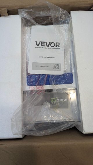 VEVOR Máquina comercial para hacer hielo raspado
