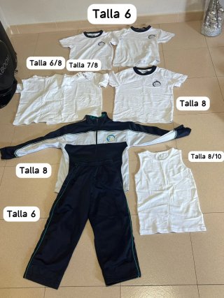 Uniformes Escolares Karol Wojtyla varias tallas.