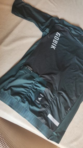 Maillot L Gobik Infinity Bunker Green