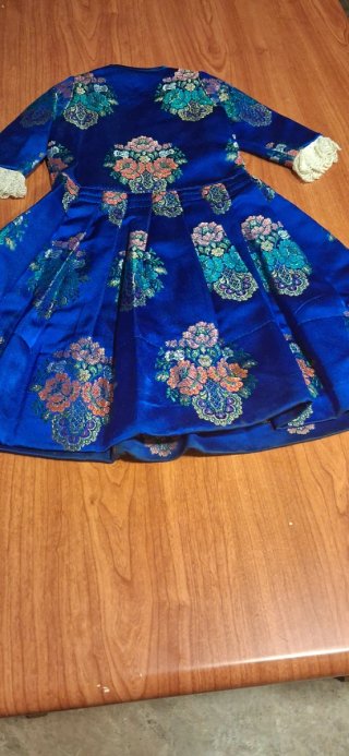 Traje Fallera Bebé Azul