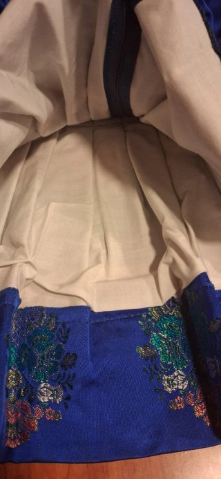 Traje Fallera Bebé Azul