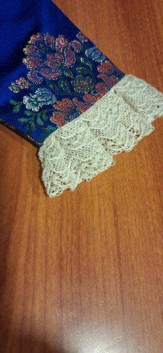 Traje Fallera Bebé Azul