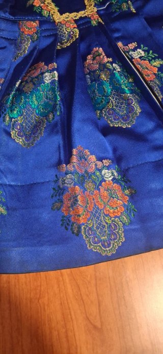 Traje Fallera Bebé Azul