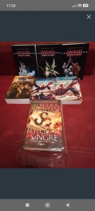 Libros Juego de Tronos