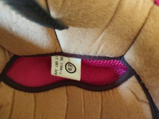 Casco Helix para moto, rosa y blanco