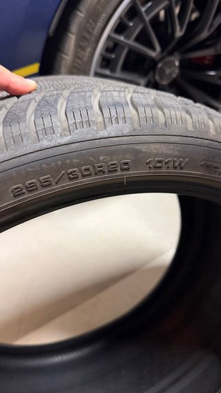 Goodyear FRONT 265/35R20 99W  and REAR 295/30/R20