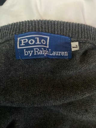 Jersey Polo Ralph Lauren Gris Talla M