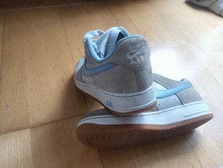 Nike Air Force One Beige y Azul