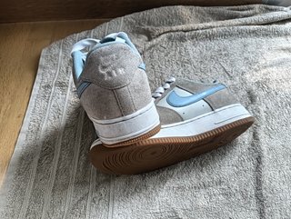 Nike Air Force One Beige y Azul