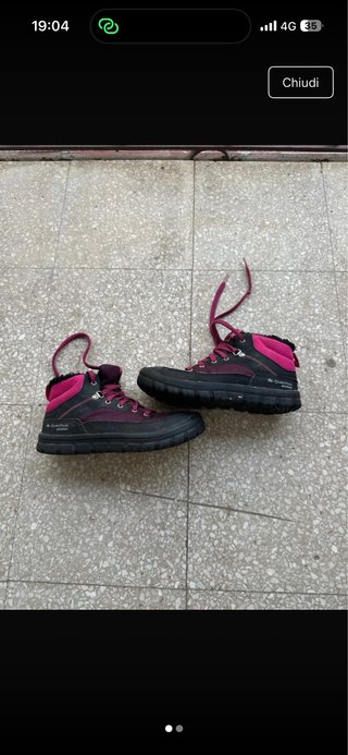 Scarpe trekking Quechua n.35