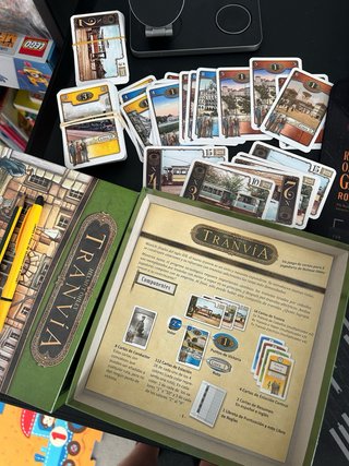 Juego de mesa tranvía