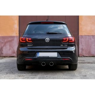 Paragolpes trasero Volkswagen Golf 6 VI tipo R20
