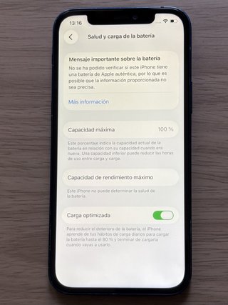 iPhone 12 Azul 64GB Batería 100% Pantalla Original