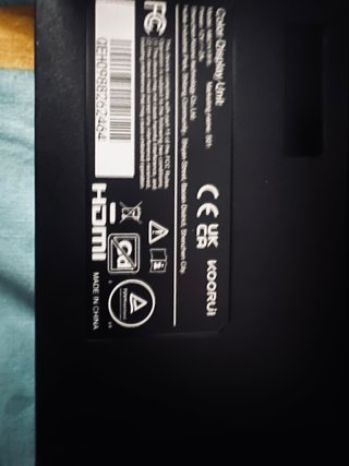 Monitor Koorui 24” Negro