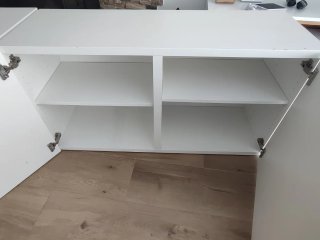2 Muebles Ikea Besta Blancos