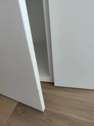 2 Muebles Ikea Besta Blancos