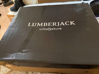 Botas Lumberjack River Piel Negra 42 (Con Caja)