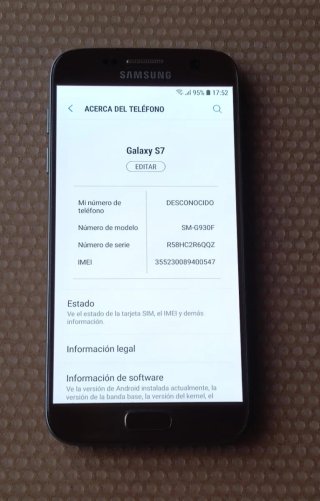 Samsung Galaxy S7 (Leer)
