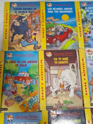 LOTE libros Geronimo Stilton