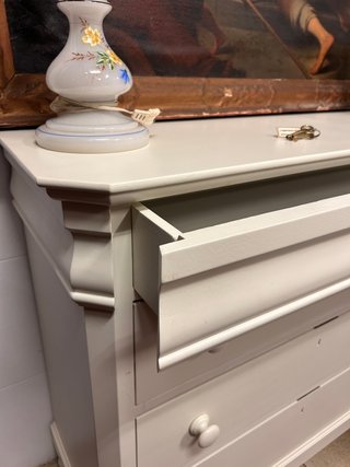 Cómoda de caoba Blanca