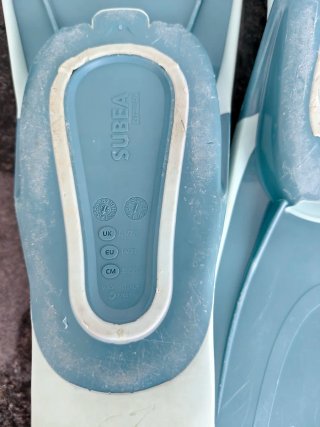 Aletas buceo niño talla 34/35