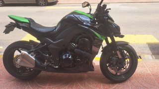 Kawasaki Z1000 Verde/Negra 2017