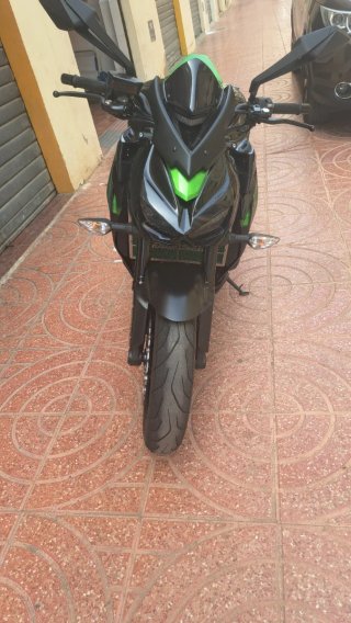 Kawasaki Z1000 Verde/Negra 2017