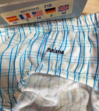 Slip Massana Vintage Hombre Blanco