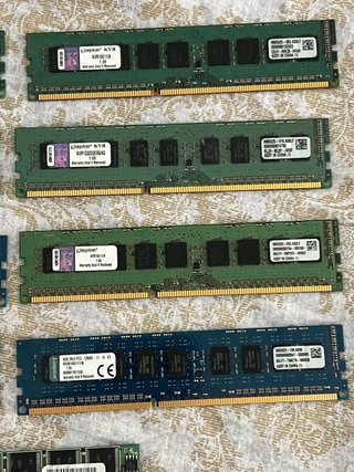 9 Memorias RAM Kingston