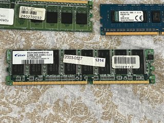 9 Memorias RAM Kingston