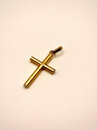 Colgante Cruz de Oro 18K 2,12gr