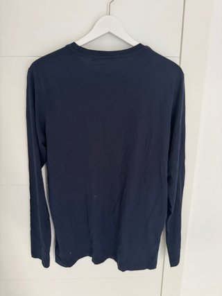 Camiseta manga larga azul Talla M