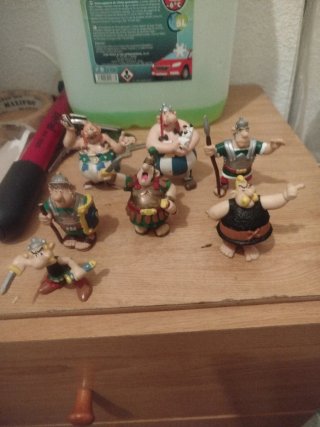 Muñecos Astérix y Obélix