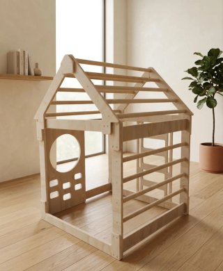Gimnasio Casita Escalada Montessori Madera Niños