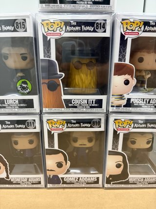 Pack 7 Funko Pop La Familia Addams