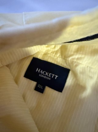Pantalones Chinos Hackett Amarillos Talla 32