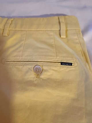 Pantalones Chinos Hackett Amarillos Talla 32
