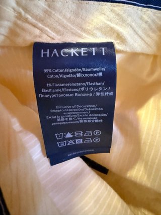 Pantalones Chinos Hackett Amarillos Talla 32