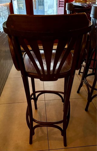 Taburete Tonet Coffee Alto 77cm