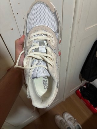 Tênis Asics Gel NYC Prata e Branco