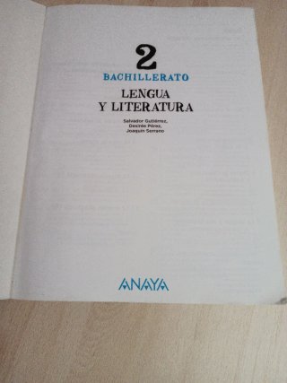 Lengua y Literatura 2