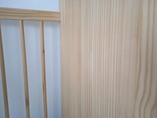 Cuna evolutiva madera + colchón + sábanas