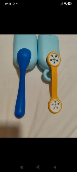 Set de cubiertos para bebé con estuche