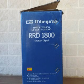 Orbegozo RRD 1800 Emisor Térmico Bajo Consumo