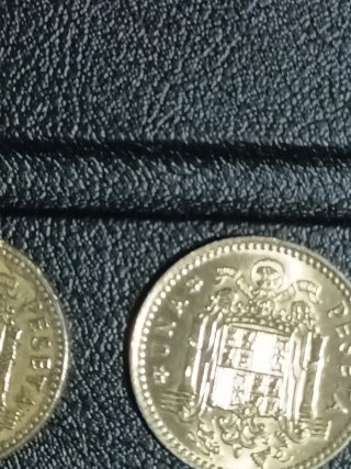 Monedas 1 pts 1975, 1980 * 76-82