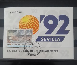 Sello España año 1992