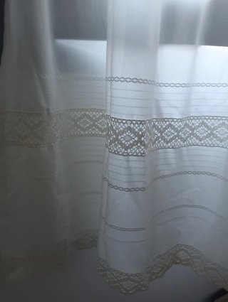 Cortina ganchillo 138x76cm