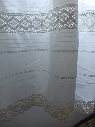 Cortina ganchillo 138x76cm