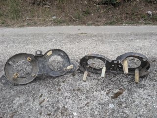 Soportes Faros Hella BMW E30