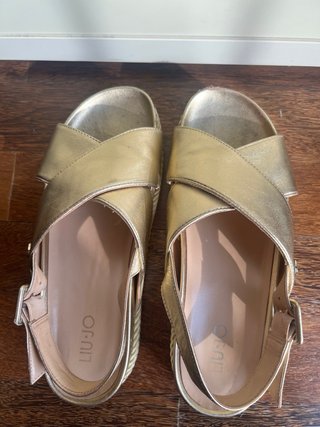 Sandalias doradas Liu Jo Patty talla 39